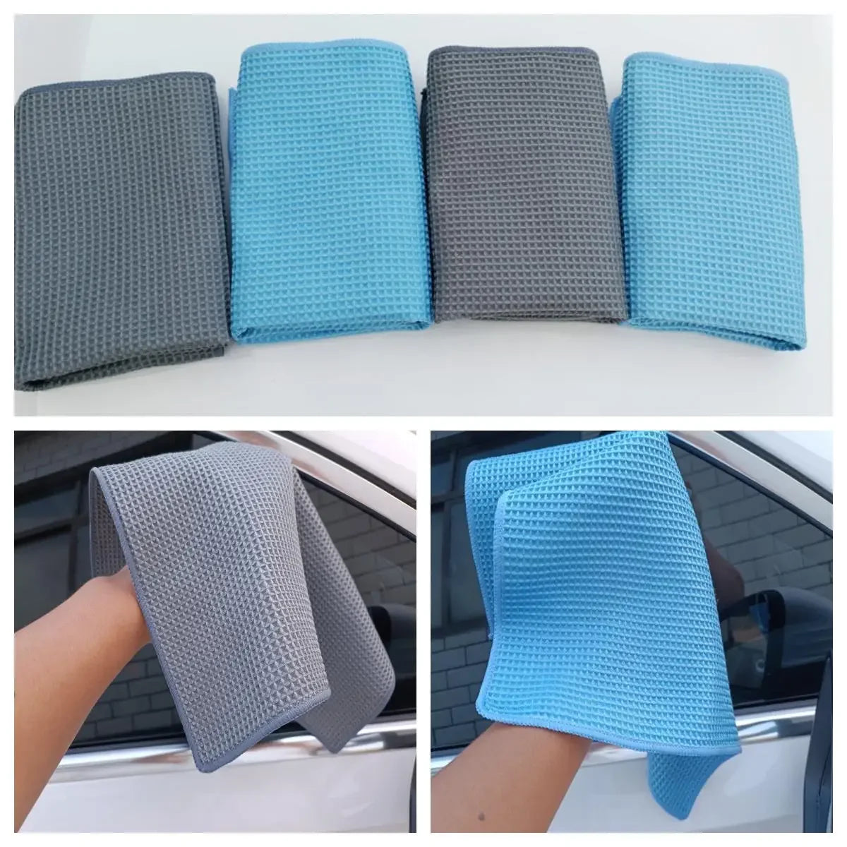 Microfiber Waffle Window-Towel™